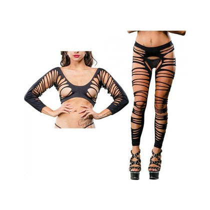 Beverly Hills Naughty Girl Crotchless Side Straps Leggings Black O/s

Introducing the Beverly Hills Naughty Girl Crotchless Side Straps Leggings - The Ultimate Seductive Delight for Women, Designed for Sensual Comfort and Alluring Style!