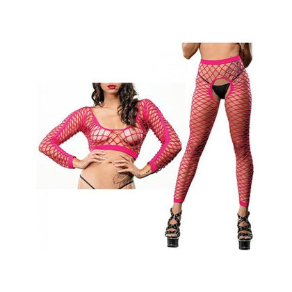 Beverly Hills Naughty Girl Crotchless All Over Mesh Leggings Pink O/s
Introducing the Beverly Hills Naughty Girl Crotchless All Over Mesh Leggings - Model N1P, Women's Intimate Wear for Alluring Pleasure, Pink, One Size (Dress Size 3-14)