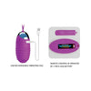 Pretty Love Jessica Rechargeable Ribbed Bullet Vibrator - Model PL-JRB12 - Women's Clitoral Stimulation - Purple - Adult Naughty Store