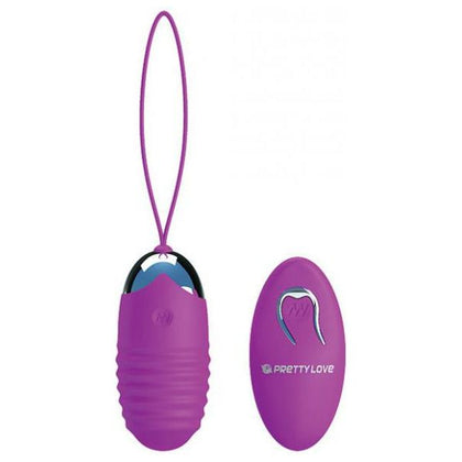 Pretty Love Jessica Rechargeable Ribbed Bullet Vibrator - Model PL-JRB12 - Women's Clitoral Stimulation - Purple - Adult Naughty Store