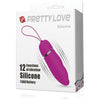 Pretty Love Edwina Silicone Bullet Vibrator - 12 Functions - Model PL-EDW01 - Unisex - Clitoral Stimulation - Purple - Adult Naughty Store