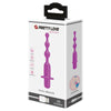 Pretty Love Hermosa 12-Function Fuchsia Silicone Anal Beads Vibrator for Women - Adult Naughty Store