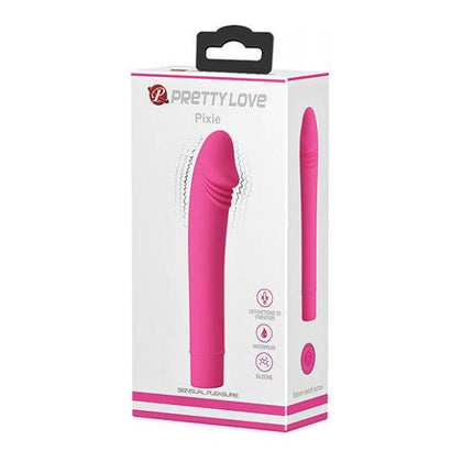 Pretty Love Pixie Silicone Mini Classic Vibrator - Model 10F1AA - Pink - For Powerful and Satisfying Clitoral Stimulation - Adult Naughty Store