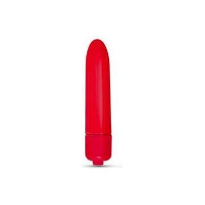 Introducing the Blush Sensa Pleasure Pop Vibe - Cherry Red: A Powerful Waterproof Bullet Vibrator with 7 Thrilling Functions for Women's Clitoral Stimulation
