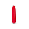 Introducing the Blush Sensa Pleasure Pop Vibe - Cherry Red: A Powerful Waterproof Bullet Vibrator with 7 Thrilling Functions for Women's Clitoral Stimulation - Adult Naughty Store