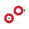 Stay Hard Donut Rings - Red - Pack of 2 - Premium Thermoplastic Elastomers TPE - Male Cock Rings - Model: SHDR-2 - Enhanced Pleasure and Endurance