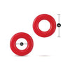 Stay Hard Donut Rings - Red - Pack of 2 - Premium Thermoplastic Elastomers TPE - Male Cock Rings - Model: SHDR-2 - Enhanced Pleasure and Endurance - Adult Naughty Store