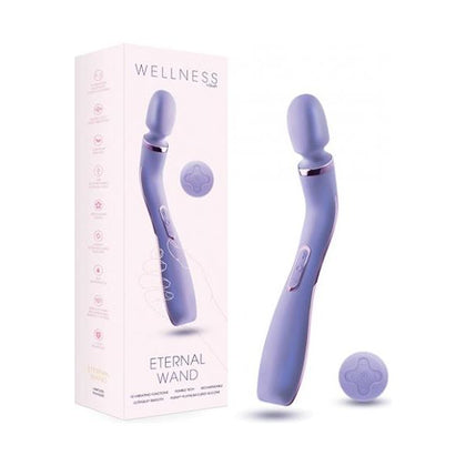 Blush Wellness Eternal Wand - Lavender: The Ultimate Silicone Rechargeable Remote Controlled Vibrating Massage Wand for Unparalleled Pleasure