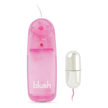 Blush Silver Bullet Mini Vibrator - Pink Power Control