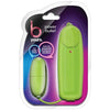 Blush Novelties Power Bullet Lemon Lime Swirl Green Vibrator - Model PBLLS-001 - Women's Clitoral Stimulation Toy - Adult Naughty Store