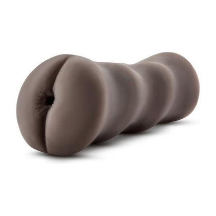 Nicole's Rear Chocolate Brown Stroker - The Ultimate Pleasure Experience for Men - Model X5 - Hot Chocolate Edition