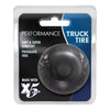 Blush Novelties Truck Tire Extreme C Ring Black - Premium Male Pleasure Enhancer for Long-lasting Performance and Style - Adult Naughty Store