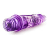 Blush Novelties B Yours Vibe 3 Purple Realistic Dildo - Beginner-Friendly Multi-Speed Pleasure Toy for Women