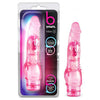 Blush Novelties B Yours Vibe 4 Pink Realistic Vibrator - Powerful Multi-Speed Pleasure for Beginners - Adult Naughty Store