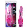 Blush Novelties B Yours Vibe #4 - Realistic 8-Inch Vibrator with Clitoral Stimulation - Purple - Adult Naughty Store