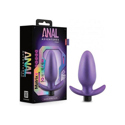 Blush Anal Adventures Matrix Excelsior Plug - Astro Violet - Adult Naughty Store