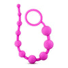 Blush Luxe Silicone 10 Beads Pink Anal Pleasure Sex Toy - Model LS10B-PNK - Adult Naughty Store