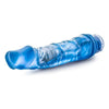 Blush Novelties B Yours Vibe 6 Blue Realistic Vibrator for Sensational Internal Stimulation - Adult Naughty Store