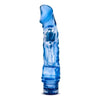 Blush Novelties B Yours Vibe 6 Blue Realistic Vibrator for Sensational Internal Stimulation