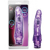 B Yours Vibe #7 Purple Realistic Vibrating Dildo for Sensational Pleasure - Adult Naughty Store