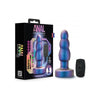 Blush Anal Adventures Matrix Kinetik Plug - Space Age Blue - Adult Naughty Store