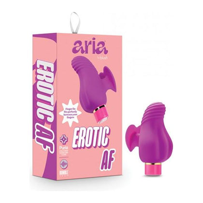 Aria Erotic AF Plum - Powerful Waterproof Vibrating Blush Blush Aria Erotic Af - Plum Toy for Women