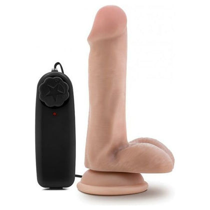 Dr. Skin Dr. Rob Vibrating Cock with Suction Cup - Model 6 - Vanilla Beige - For Pleasurable Intimate Moments - Adult Naughty Store