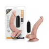 Dr. Skin Dr. Sean 8 inches Vibrating Cock Suction Cup Beige - Adult Naughty Store