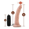 Introducing the SensaPleasure™ Dr. Dave 7 Inches Vibrating Cock - Model D7VC-001 - For Him and Her - Realistic Suction Cup Dildo - Beige - Adult Naughty Store