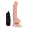 Dr. Tim 7.5 Inch Vibrating Cock with Suction Cup - Beige, Realistic Dildo for Intense Pleasure - Adult Naughty Store