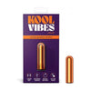 Introducing the Blush Kool Vibes Mini Rechargeable Bullet - Tangerine: Compact Clitoral Stimulator with 10 Vibration Modes and USB Charging - Perfect for Euphoric Pleasure! - Adult Naughty Store