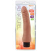 Blush Novelties Miguel Brown Realistic Vibrator - Latin Collection Model MBRV-001 - Male - Dual Pleasure - Brown - Adult Naughty Store