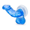 Blush B Yours Sweet N Hard 8 Blue Realistic Dildo - Ultimate Pleasure for Her