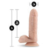 Loverboy Tony The Waiter Realistic Beige Dildo - Model LTWD-001 - For All Genders - Pleasure in Every Inch - Skin-like Texture