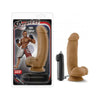 Loverboy MMA Fighter Vibrating 7-inch Realistic Cock Mocha - Ultimate Pleasure for Men and Women - Adult Naughty Store