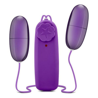 Introducing the Double Pop Eggs Plum Purple Vibrating Bullet - Your Ultimate Pleasure Companion