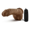 Blush Novelties Loverboy Boxer X9M 9-Inch Vibrating Realistic Cock - Male G-Spot Pleasure - Mocha Brown - Adult Naughty Store