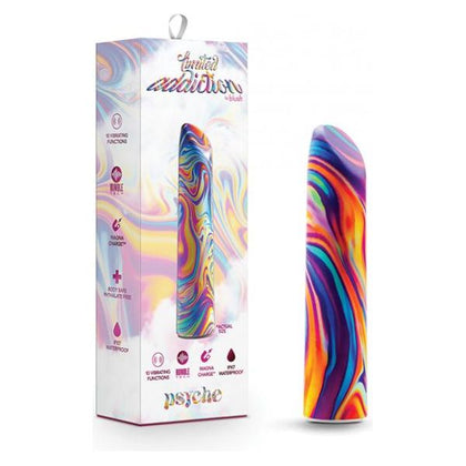 Blush Limited Addiction Psyche Power Vibe - Rainbow

Introducing the Blush Limited Addiction Psyche Power Vibe - The Ultimate Pleasure Experience for All Genders, Delivering Unparalleled Vibr - Adult Naughty Store