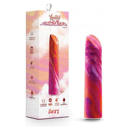 Blush Limited Addiction Fiery Power Vibe - Coral: The Ultimate Sensation for Intense Pleasure - Adult Naughty Store