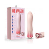 Elegant Pleasure: Blush Oh My Gem Morganite - Dual Stimulation Vibrator for Intimate Exploration - Women's Pleasure - Pink