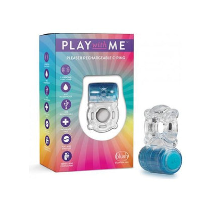 Blush Play With Me Pleaser Rechargeable C Ring - Blue

Introducing the Blush Play With Me Pleaser Rechargeable C Ring - Blue: The Ultimate Pleasure Enhancer for Couples! - Adult Naughty Store