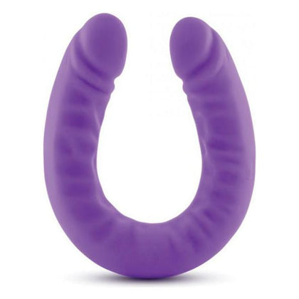Rusé 18 Inches Silicone Slim Double Dong Purple - The Ultimate U-Shaped Pleasure Device for Deep Penetration and Double Delight