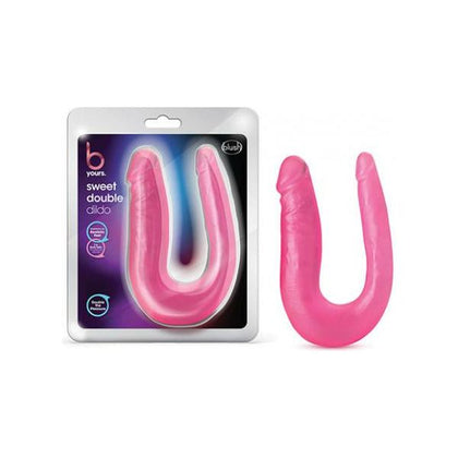 B Yours Sweet Double Dildo - Pink: The Ultimate Pleasure Companion for Double Penetration Exploration