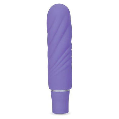 Introducing the Exquisite Pleasure Co. Nimbus Mini NM-001 Silicone Vibrator - Unisex - Periwinkle - Sensual Stimulation at its Finest - Adult Naughty Store