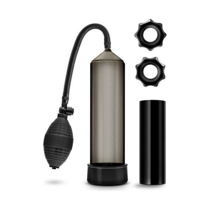 Introducing the Quickie Kit Thick Cock Black Penis Pump: The Ultimate Pleasure Powerhouse
