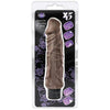 Blush Novelties X5 Realistic Hard On 9 inches Vibrating Dildo - Brown - Adult Naughty Store