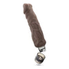 Introducing the Sensa Feel Home Wrecker 9 inches Realistic Vibrator - Brown: The Ultimate Pleasure Powerhouse for Adventurous Individuals - Adult Naughty Store