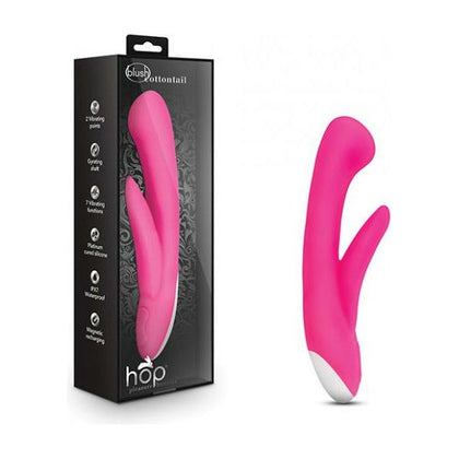Blush Hop Cottontail Plus - Hot Pink Dual Stimulating G-Spot Vibrator for Women
