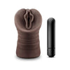Hot Chocolate Alexis X5 Vagina Stroker - Model ACV-001 - Female Masturbation Toy for Intimate Pleasure - Chocolate Brown