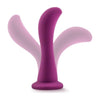 Temptasia Bellatrix Plum Purple G-Spot Dildo - Premium Silicone Pleasure Toy for Intense G-Spot Stimulation - Model B-22 - Women's Intimate Pleasure - Deep Purple - Adult Naughty Store